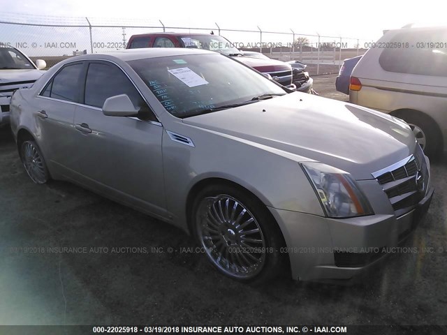 1G6DJ577680204539 - 2008 CADILLAC CTS GOLD photo 1