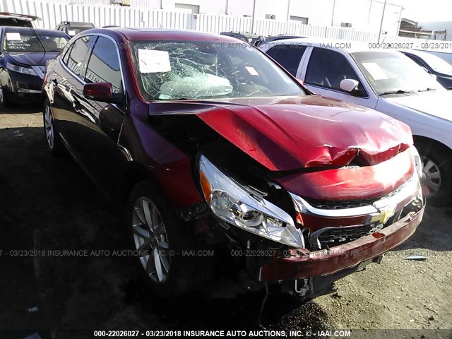 1G11H5SL5EF195978 - 2014 CHEVROLET MALIBU LTZ 红色 照片 1
