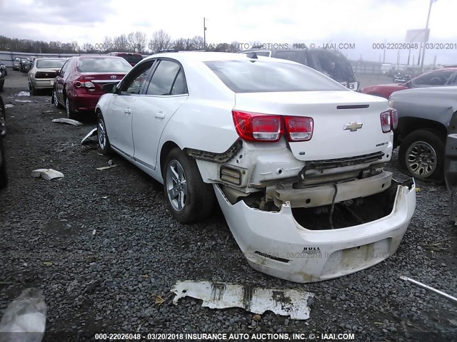 1G11B5SL8EF289287 - 2014 CHEVROLET MALIBU LS 白色 照片 3