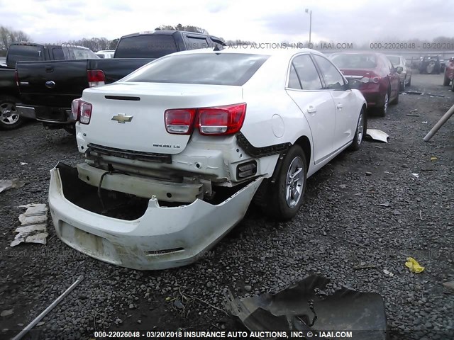 1G11B5SL8EF289287 - 2014 CHEVROLET MALIBU LS 白色 照片 4