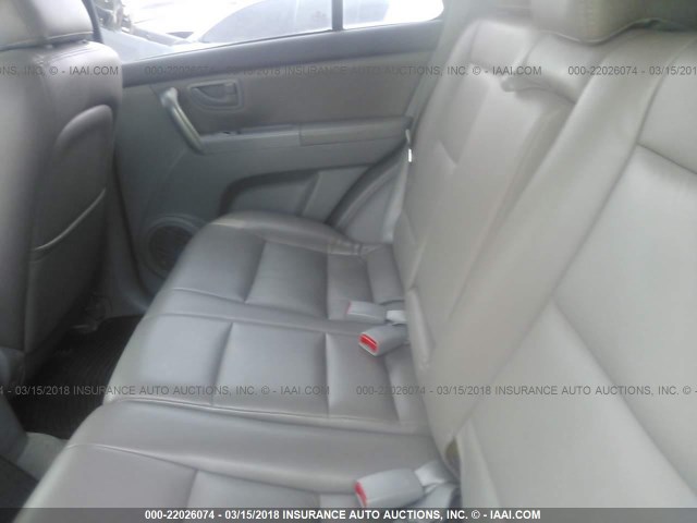 KNDJC736775693120 - 2007 KIA SORENTO EX/LX SILVER photo 8