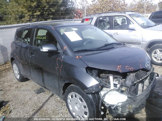 JTKKU4B4XA1004971 - 2010 TOYOTA SCION XD GRAY photo 1