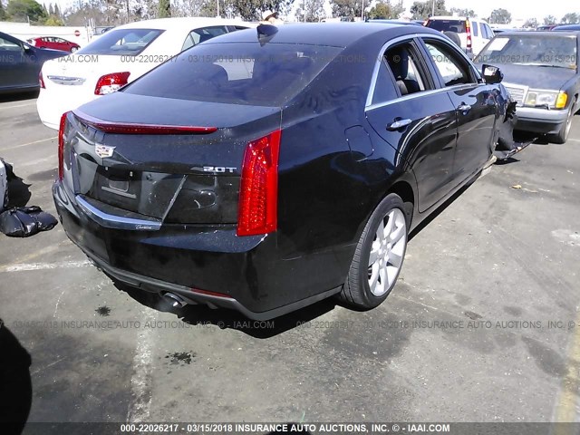 1G6AA5RX5G0196318 - 2016 CADILLAC ATS BLACK photo 4