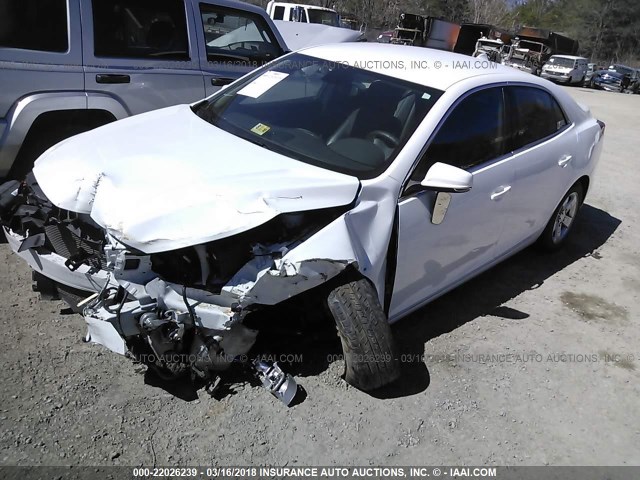 1G11C5SL3EF267288 - 2014 CHEVROLET MALIBU 1LT 白色 照片 2