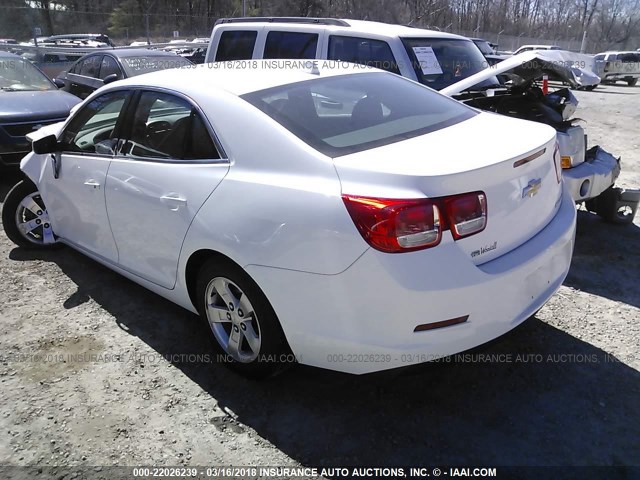1G11C5SL3EF267288 - 2014 CHEVROLET MALIBU 1LT 白色 照片 3