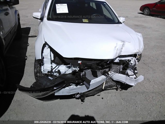 1G11C5SL3EF267288 - 2014 CHEVROLET MALIBU 1LT 白色 照片 6