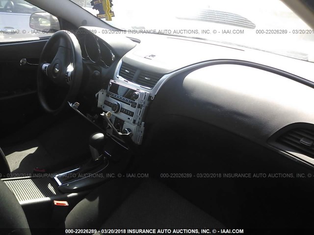 1G1ZC5EU2CF334659 - 2012 CHEVROLET MALIBU 1LT BLACK photo 5