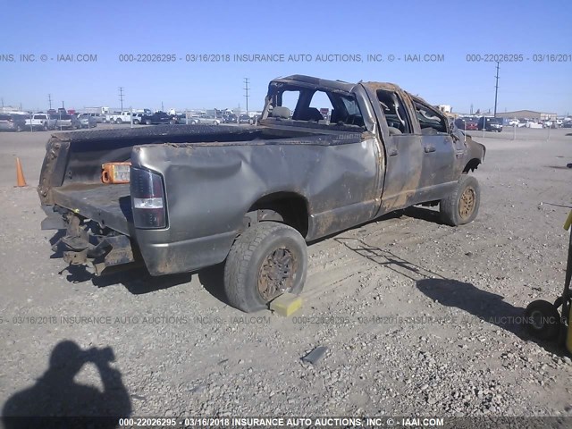 3D7KS28AX8G171413 - 2008 DODGE RAM 2500 ST/SLT 金色 照片 4