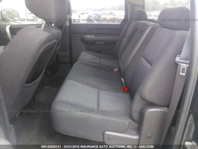 3GCRKSE33AG162542 - 2010 CHEVROLET SILVERADO K1500 LT GRAY photo 8