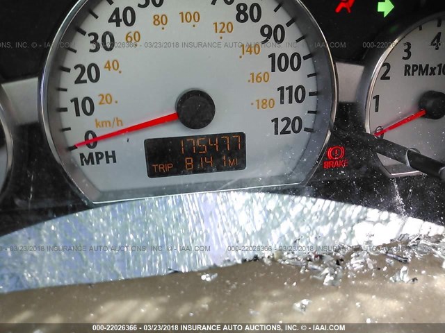 1G8AL58F17Z112002 - 2007 SATURN ION LEVEL 3 BLACK photo 7