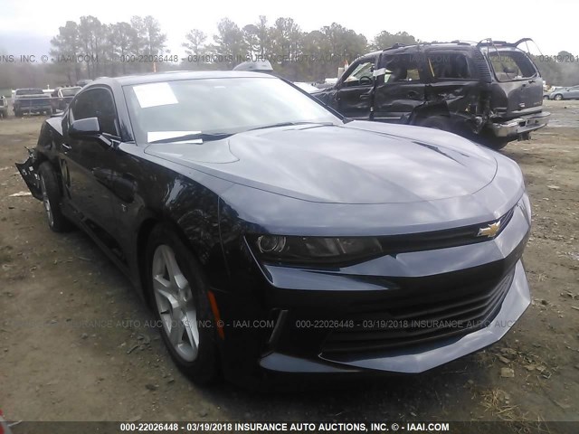 1G1FB1RX3G0153789 - 2016 CHEVROLET CAMARO LT BLUE photo 1