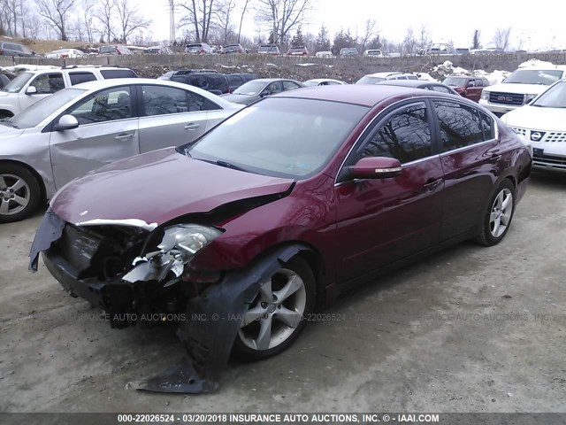 1N4BL21E77N446946 - 2007 NISSAN ALTIMA 3.5SE/3.5SL MAROON photo 2