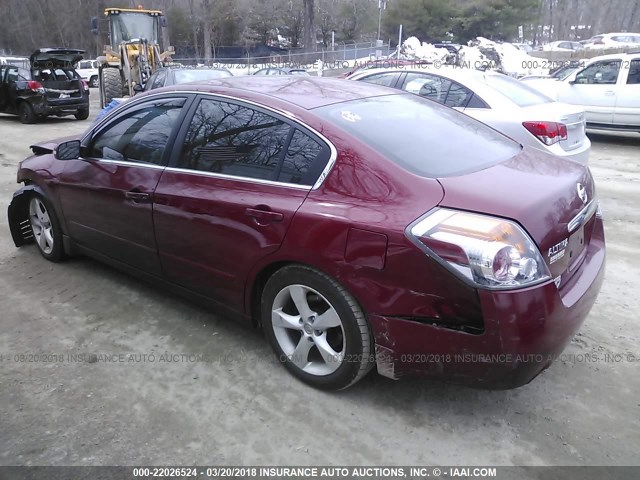 1N4BL21E77N446946 - 2007 NISSAN ALTIMA 3.5SE/3.5SL MAROON photo 3