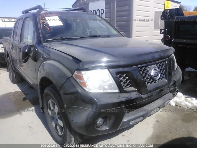 1N6AD0EV4BC413471 - 2011 NISSAN FRONTIER S/SV/SL/PRO-4X BLACK photo 1