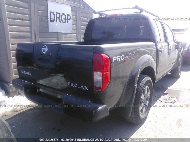 1N6AD0EV4BC413471 - 2011 NISSAN FRONTIER S/SV/SL/PRO-4X BLACK photo 4