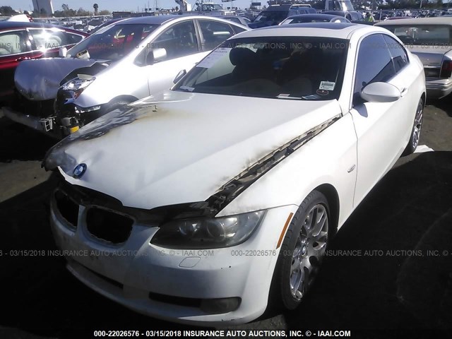 WBAWV13597P117714 - 2007 BMW 328 I SULEV WHITE photo 2