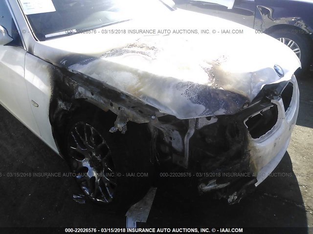 WBAWV13597P117714 - 2007 BMW 328 I SULEV WHITE photo 6