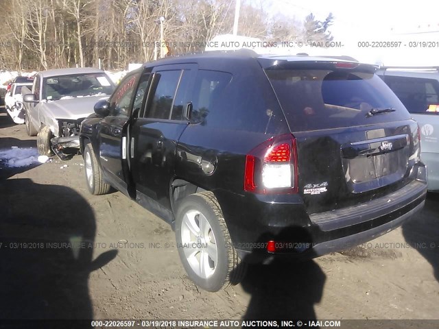 1C4NJDEB0GD559099 - 2016 JEEP COMPASS LATITUDE 黑色 照片 3