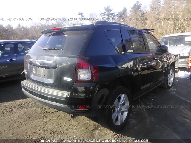 1C4NJDEB0GD559099 - 2016 JEEP COMPASS LATITUDE 黑色 照片 4