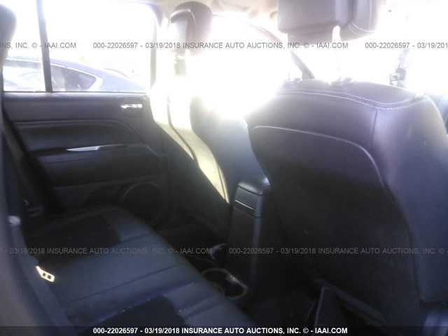 1C4NJDEB0GD559099 - 2016 JEEP COMPASS LATITUDE 黑色 照片 8