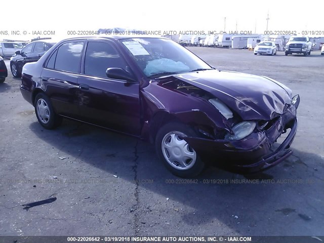 1NXBR12E1WZ099745 - 1998 TOYOTA COROLLA VE/CE/LE 栗色 照片 1