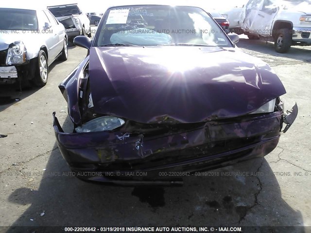 1NXBR12E1WZ099745 - 1998 TOYOTA COROLLA VE/CE/LE 栗色 照片 6