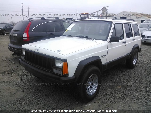 1J4FJ68S0TL228349 - 1996 JEEP CHEROKEE SPORT/CLASSIC თეთრი ფოტო 2