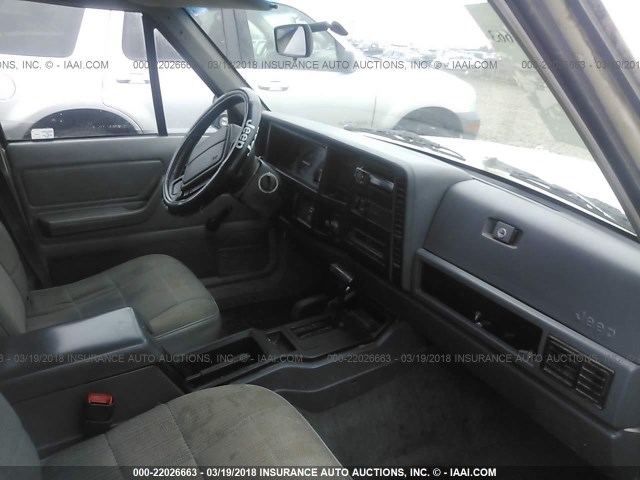 1J4FJ68S0TL228349 - 1996 JEEP CHEROKEE SPORT/CLASSIC თეთრი ფოტო 5