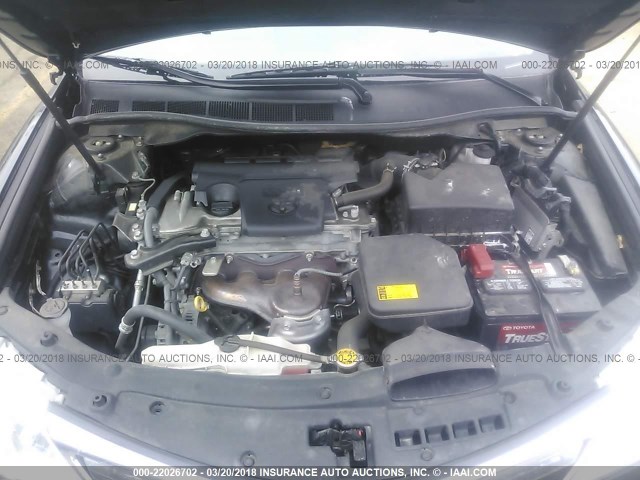 4T4BF1FK8CR257105 - 2012 TOYOTA CAMRY SE/LE/XLE 黑色 照片 10