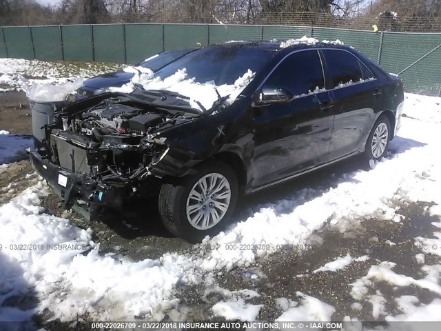 4T4BF1FK7ER387816 - 2014 TOYOTA CAMRY L/SE/LE/XLE 深蓝色 照片 2