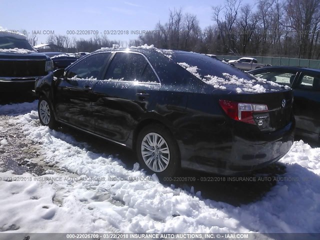 4T4BF1FK7ER387816 - 2014 TOYOTA CAMRY L/SE/LE/XLE 深蓝色 照片 3