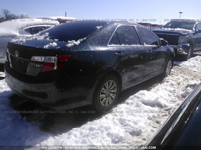 4T4BF1FK7ER387816 - 2014 TOYOTA CAMRY L/SE/LE/XLE 深蓝色 照片 4