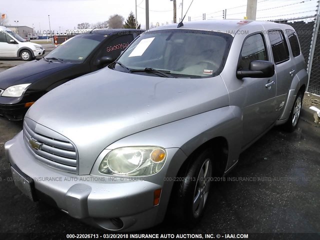 3GNDA13D36S509513 - 2006 CHEVROLET HHR LS GRAY photo 2