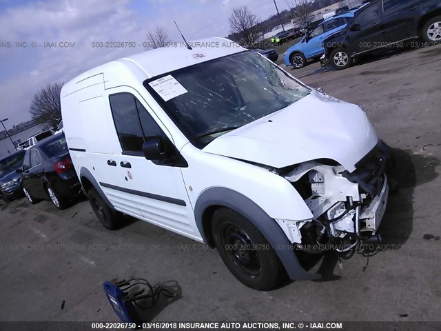 NM0LS7CN3DT158678 - 2013 FORD TRANSIT CONNECT XL WHITE photo 1