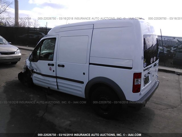 NM0LS7CN3DT158678 - 2013 FORD TRANSIT CONNECT XL WHITE photo 3