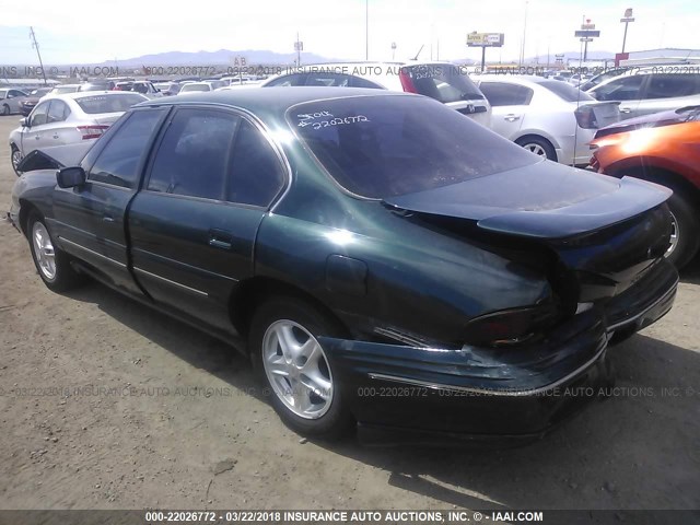 1G2HX52K4XH238086 - 1999 PONTIAC BONNEVILLE SE GREEN photo 3