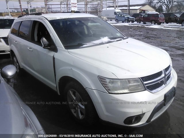 3C4PDCBG1CT180563 - 2012 DODGE JOURNEY SXT WHITE photo 6