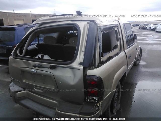 1GNET16S366165176 - 2006 CHEVROLET TRAILBLAZER EXT LS/EXT LT BEIGE photo 4