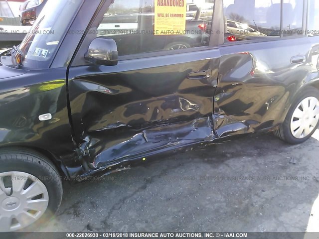 JTLKT334864073008 - 2006 TOYOTA SCION XB შავი ფოტო 6