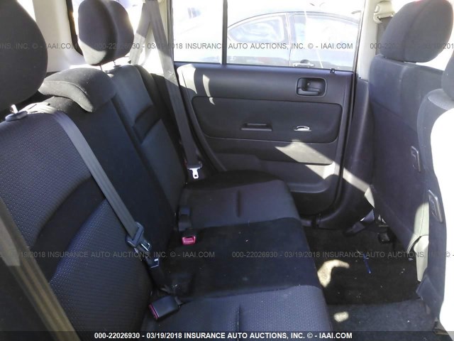 JTLKT334864073008 - 2006 TOYOTA SCION XB შავი ფოტო 8