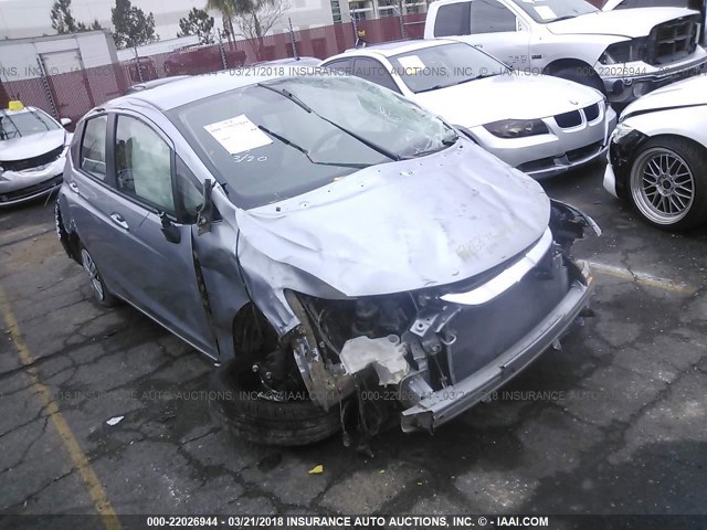 3HGGK5H43JM721247 - 2018 HONDA FIT LX فضي صورة 1