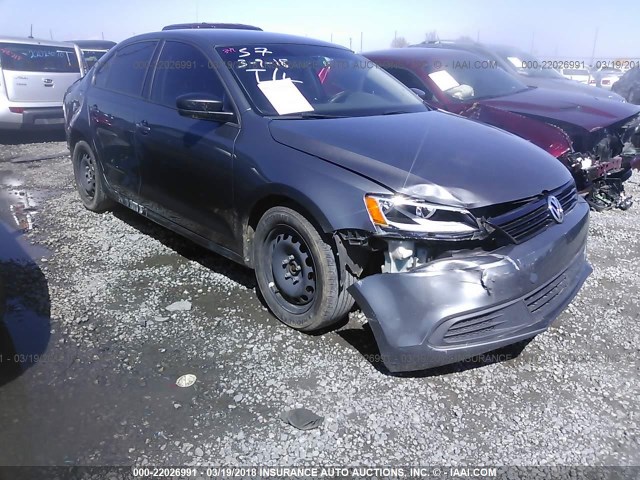 3VW2K7AJ5CM400296 - 2012 VOLKSWAGEN JETTA S 灰色 照片 1