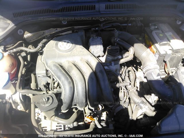 3VW2K7AJ5CM400296 - 2012 VOLKSWAGEN JETTA S 灰色 照片 10
