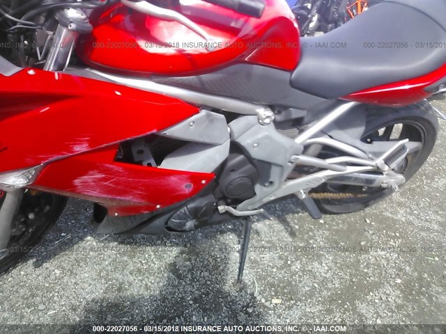 JKAEXEC109DA29164 - 2009 KAWASAKI EX650 C 红色 照片 8