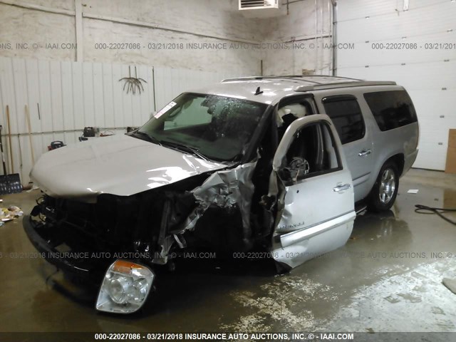 1GKFK66828J142218 - 2008 GMC YUKON XL DENALI TAN photo 2