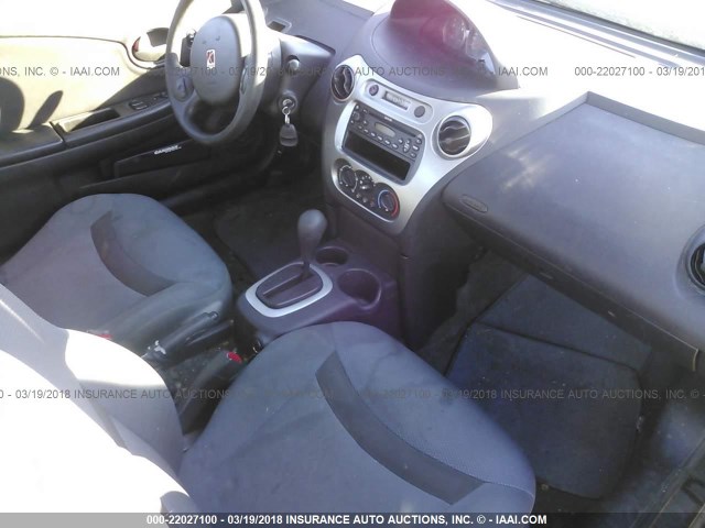 1G8AN12F04Z113391 - 2004 SATURN ION LEVEL 2 BLUE photo 5