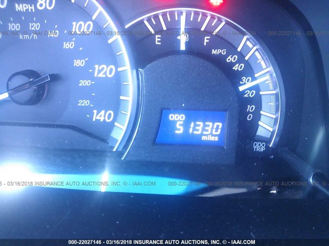 4T1BF1FK9DU661817 - 2013 TOYOTA CAMRY L/SE/LE/XLE 黑色 照片 7