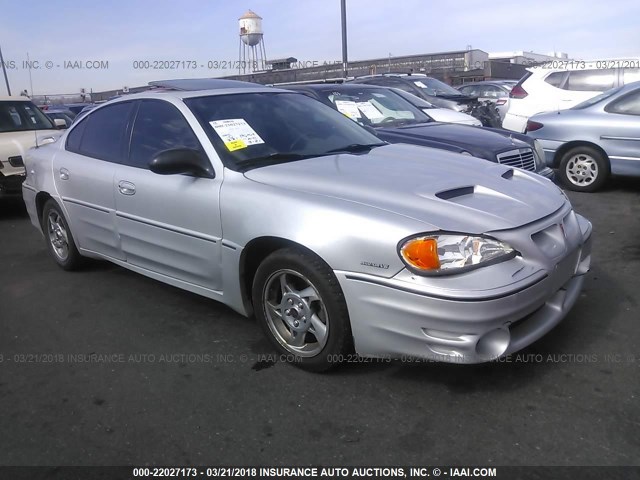 1G2NV52E32M673054 - 2002 PONTIAC GRAND AM GT1 GRAY photo 1