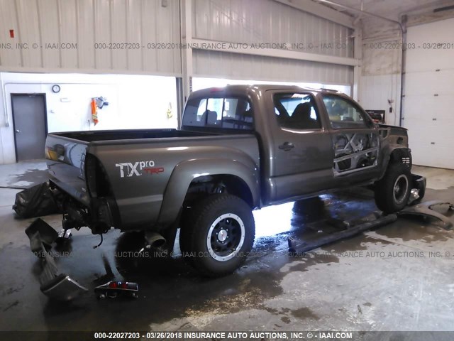 5TFLU4EN8BX001985 - 2011 TOYOTA TACOMA DOUBLE CAB 米色 照片 4