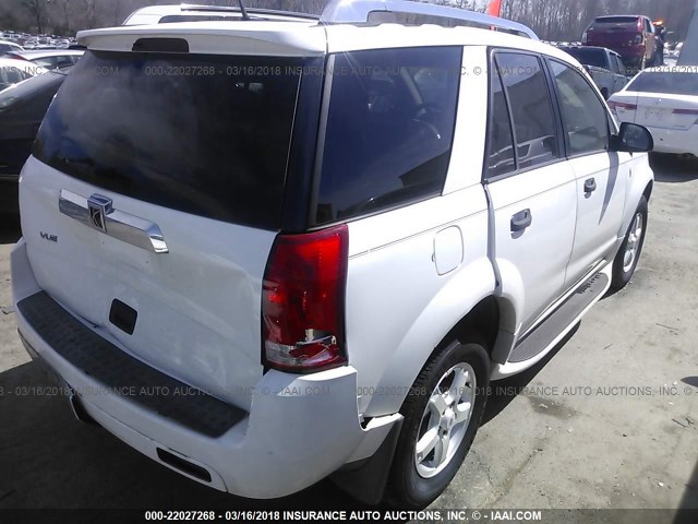 5GZCZ33DX7S819582 - 2007 SATURN VUE WHITE photo 4